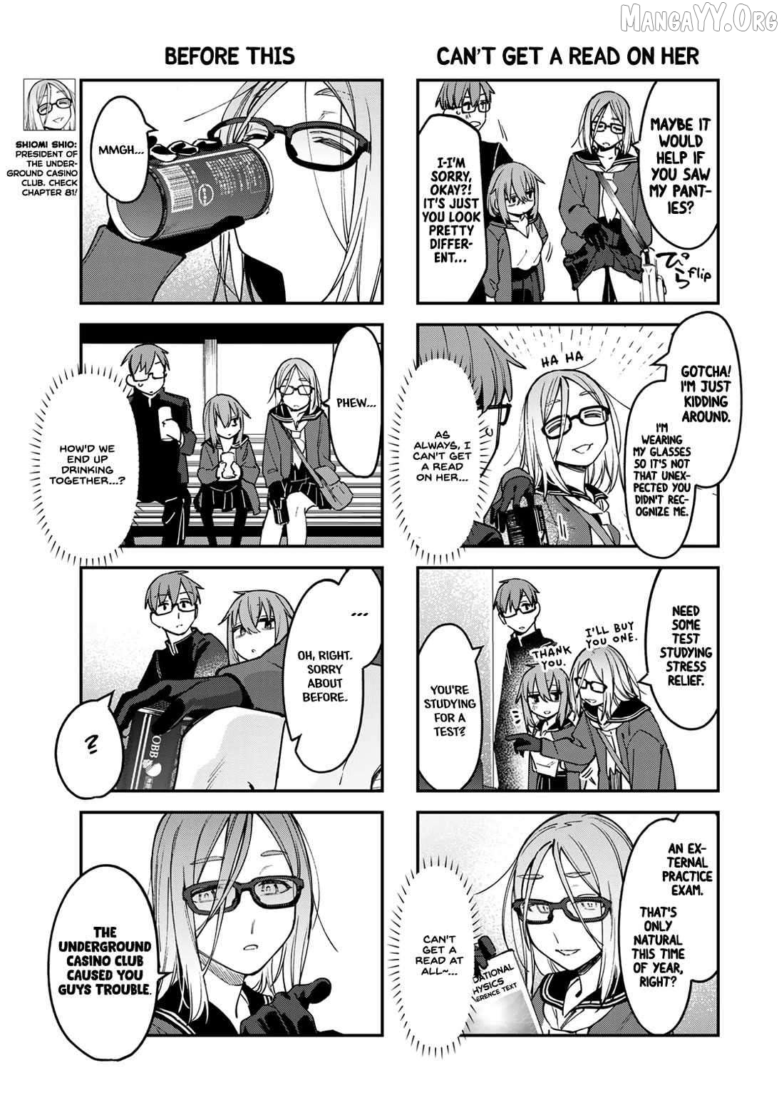 Seitokai ni mo Ana wa Aru! Chapter 92 page 3
