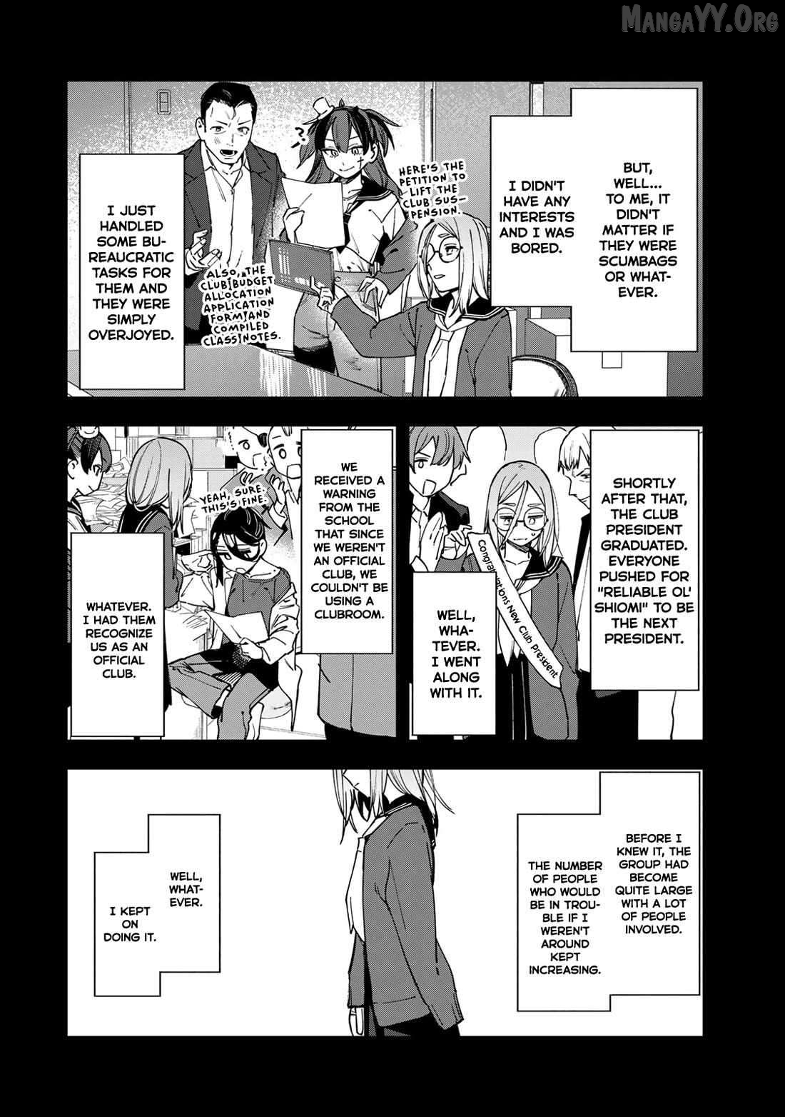Seitokai ni mo Ana wa Aru! Chapter 92 page 8