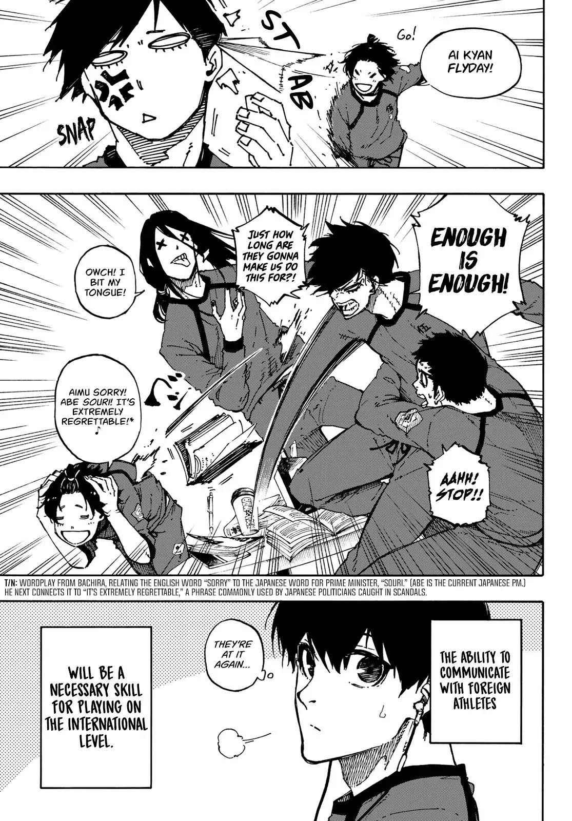 Blue Lock Chapter 93 page 4