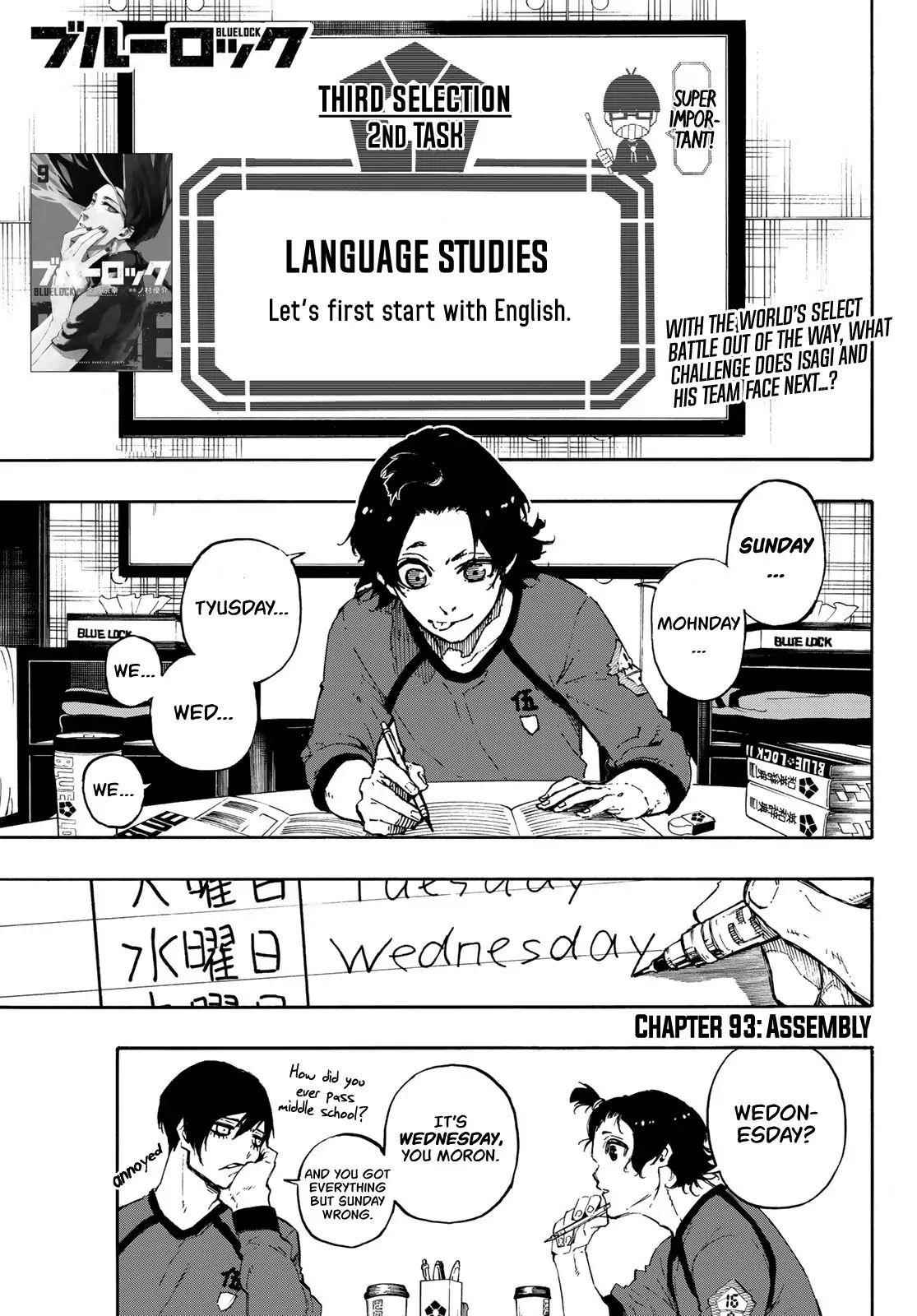 Blue Lock Chapter 93 page 2