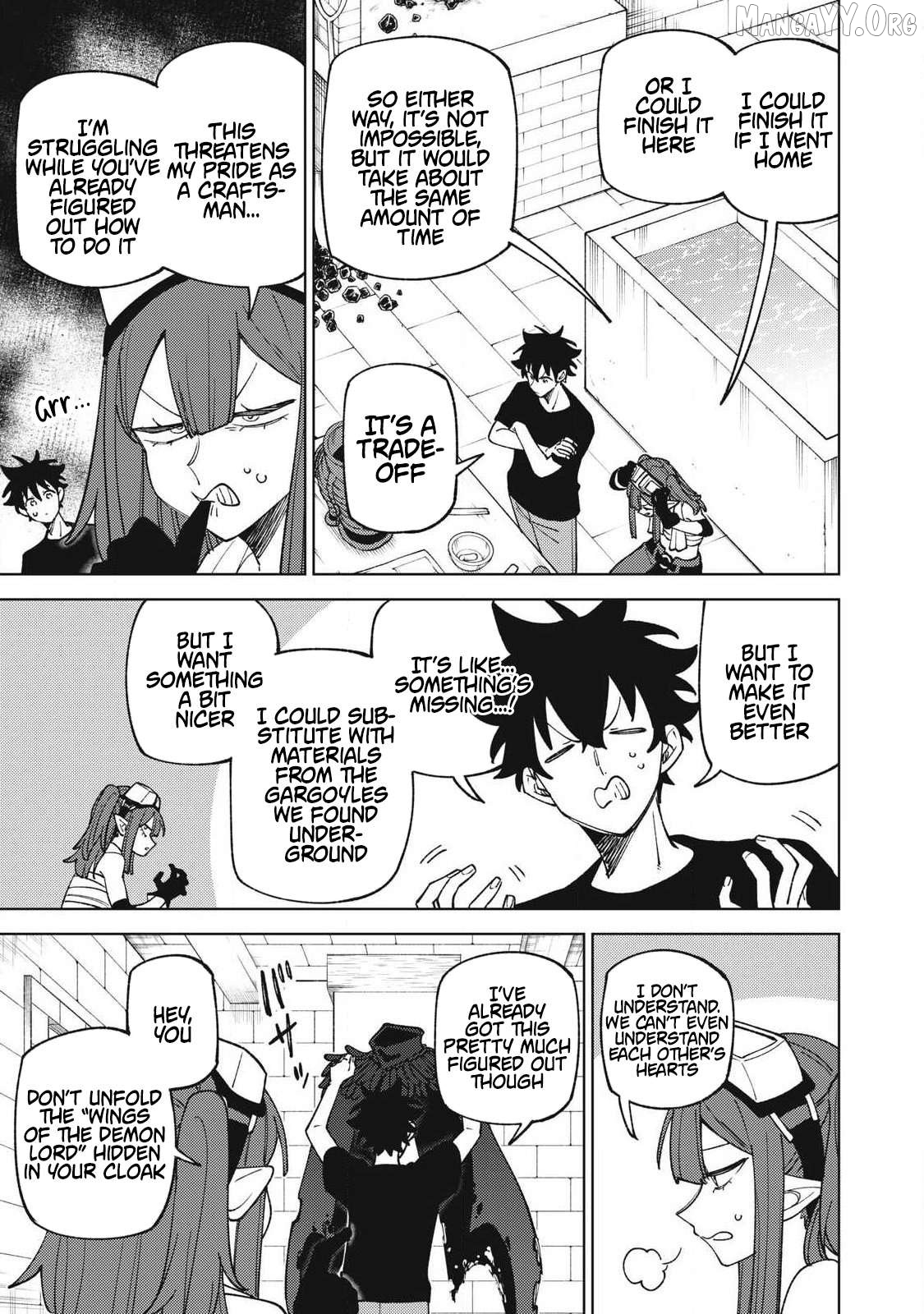 My S-Rank Party Fired Me for Being a Cursificer ~ I Can Only Make “Cursed Items”, but They're Artifact Class! Chapter 52.1 page 9