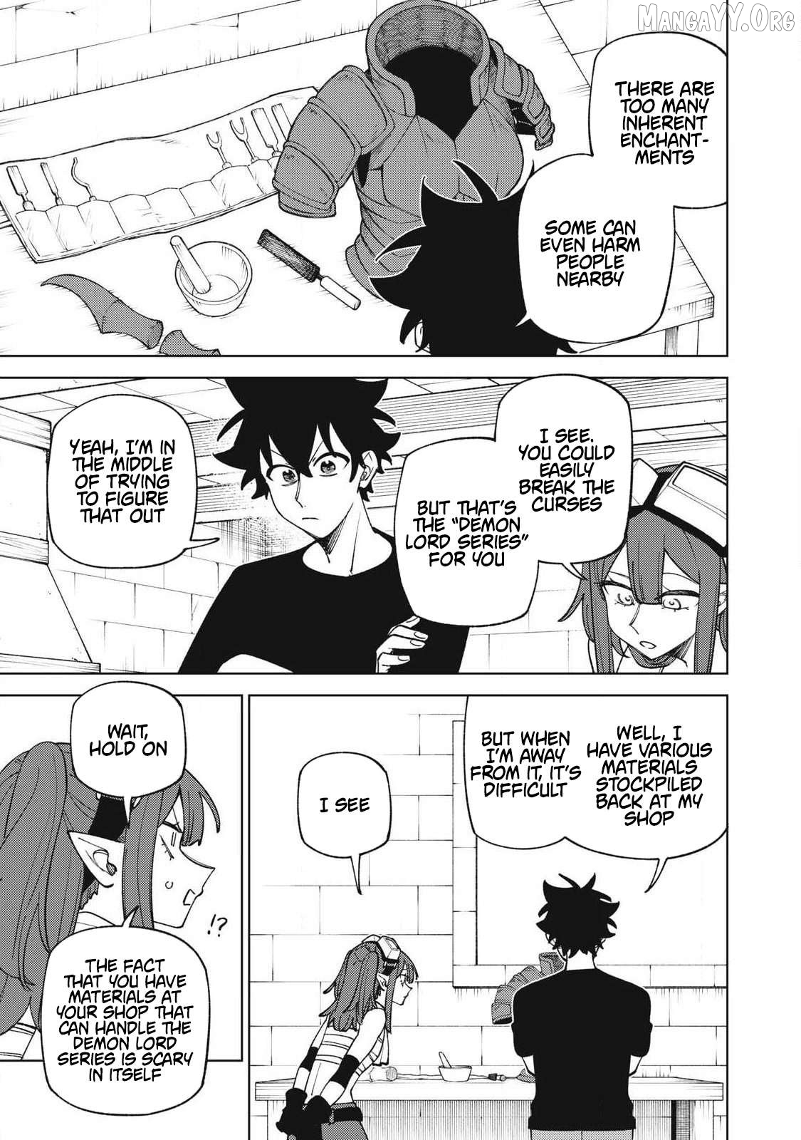 My S-Rank Party Fired Me for Being a Cursificer ~ I Can Only Make “Cursed Items”, but They're Artifact Class! Chapter 52.1 page 7