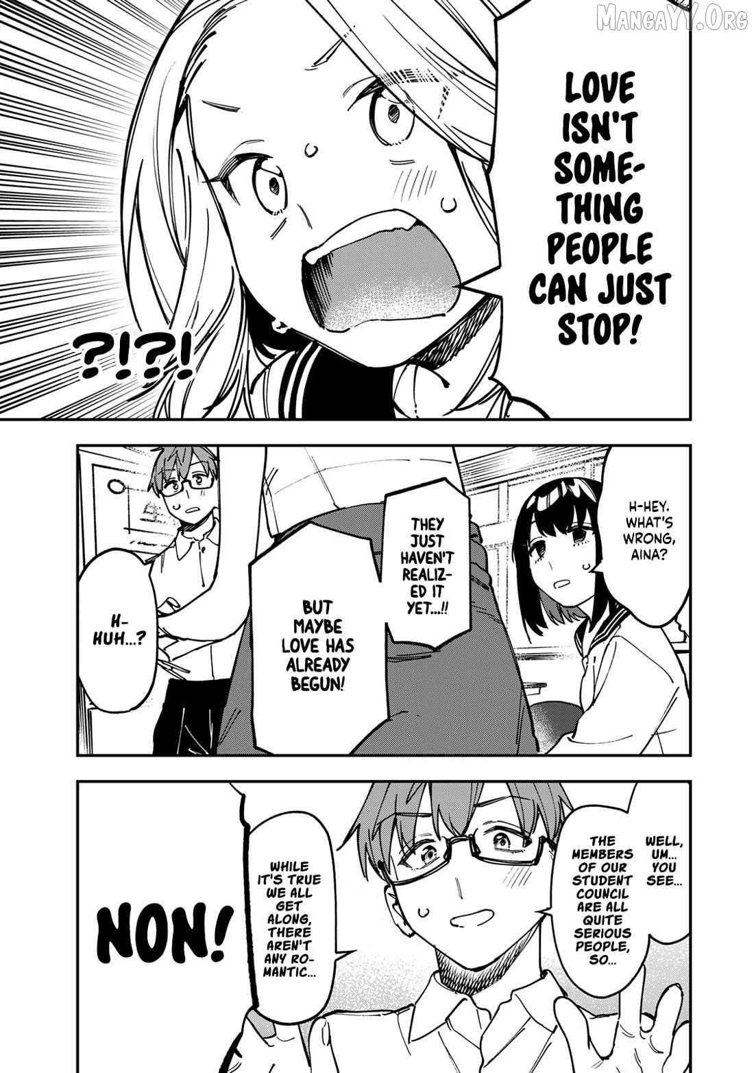Seitokai ni mo Ana wa Aru! Chapter 94 page 7