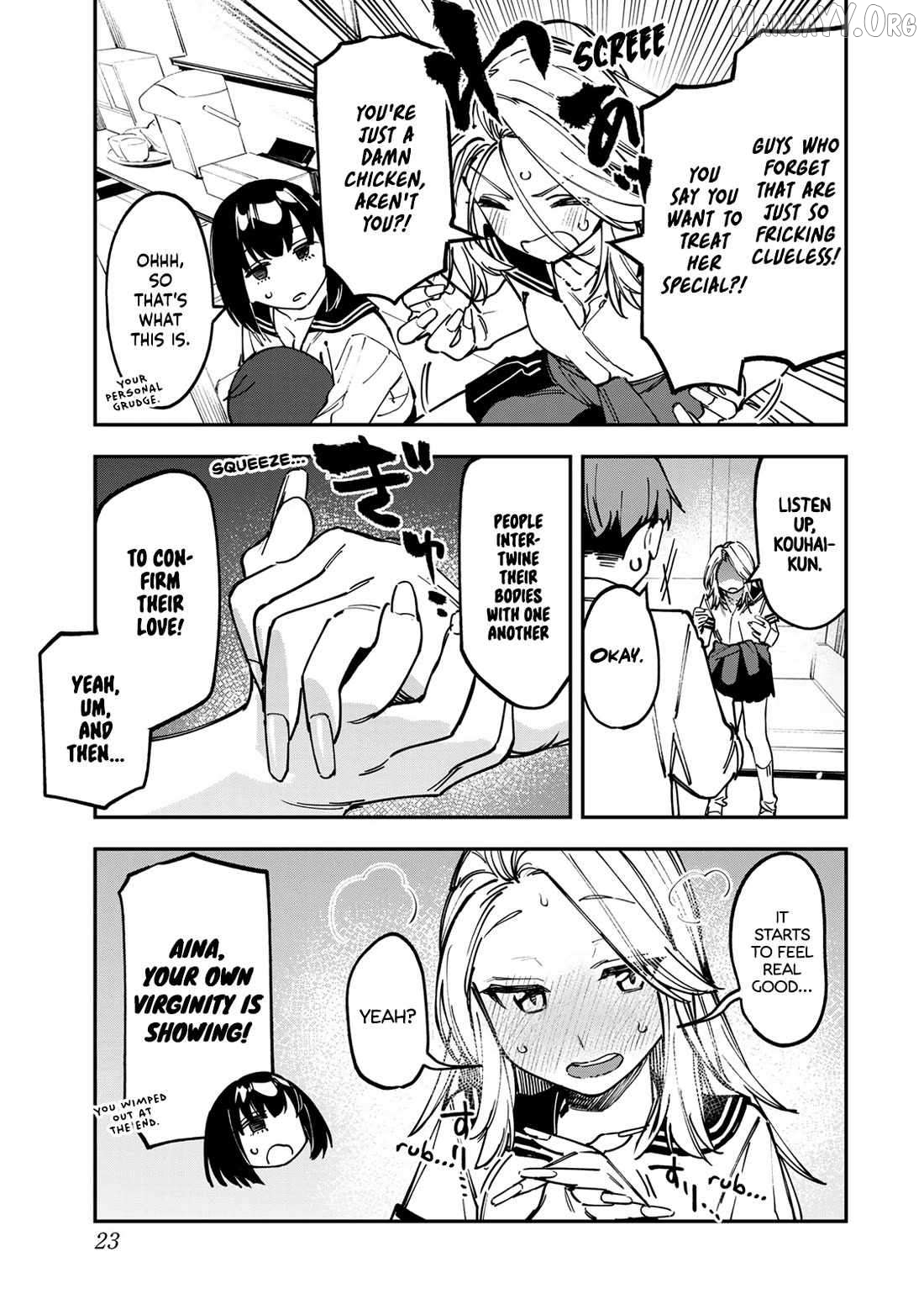 Seitokai ni mo Ana wa Aru! Chapter 94 page 9