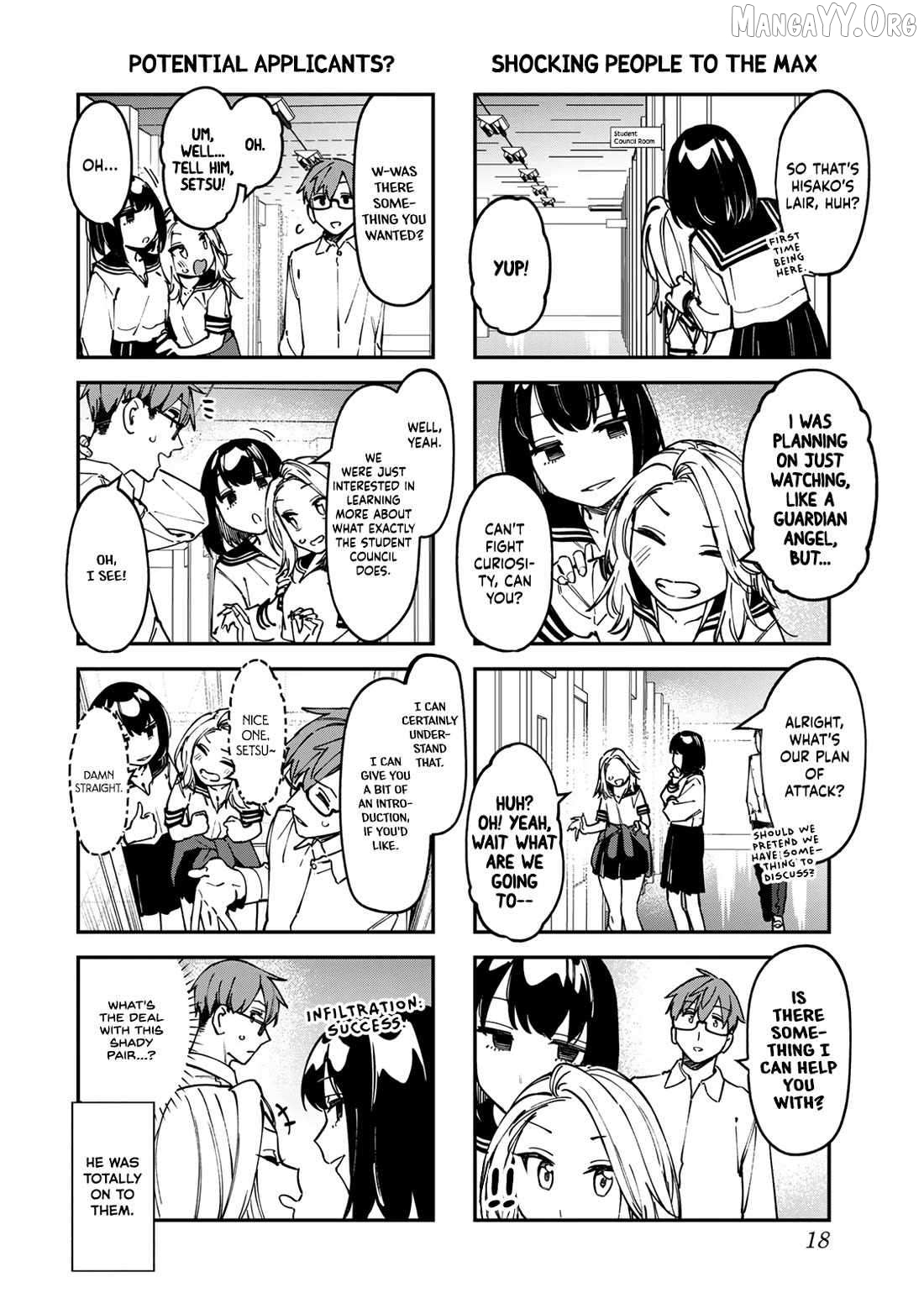 Seitokai ni mo Ana wa Aru! Chapter 94 page 4