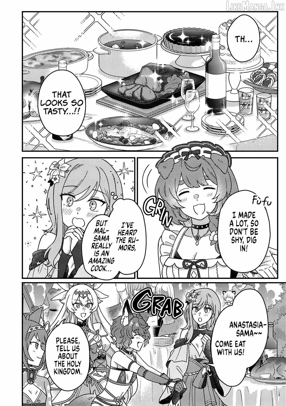 Revolution in production with the blessings of the gods - While living a leisurely, slow life in a corner of another world, somehow a diverse group of people gathered to form the strongest nation... Chapter 33.2 page 2
