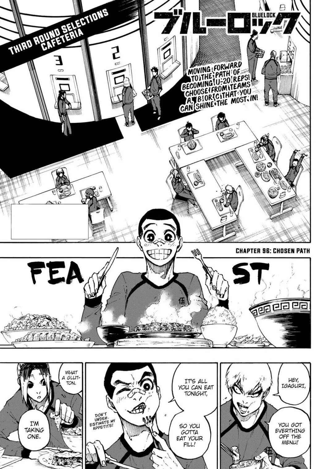 Blue Lock Chapter 96 page 3