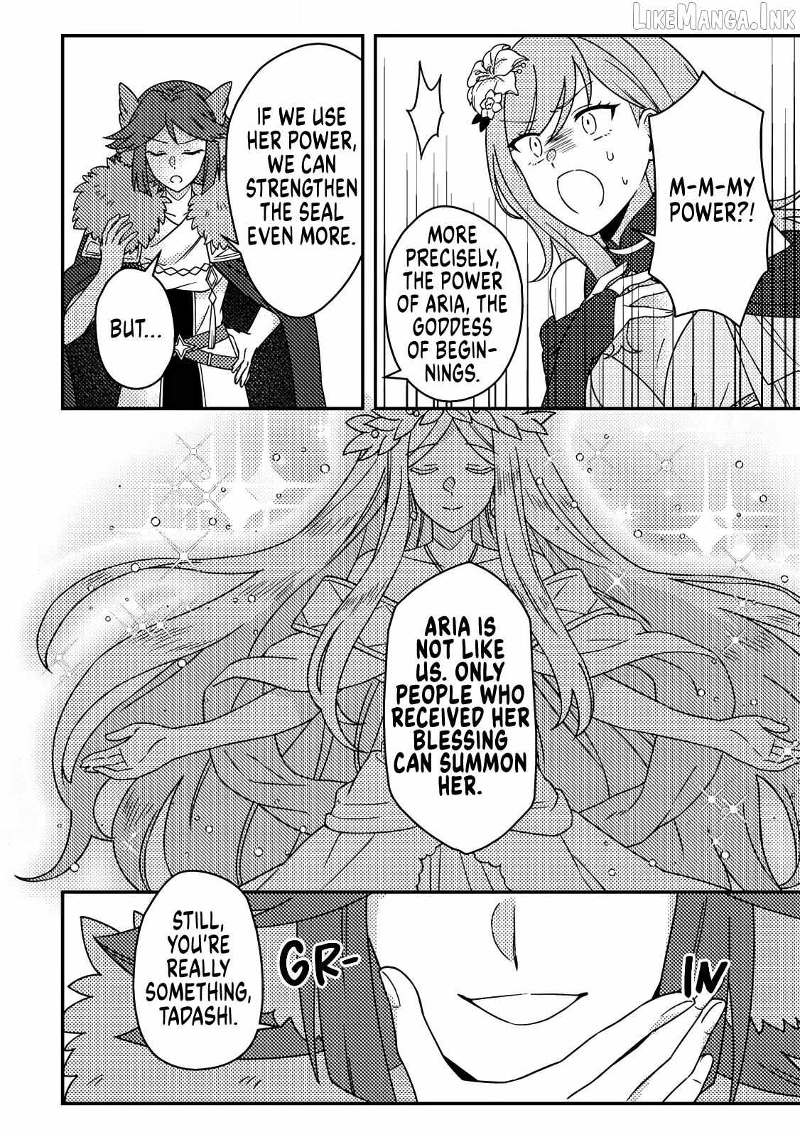 Revolution in production with the blessings of the gods - While living a leisurely, slow life in a corner of another world, somehow a diverse group of people gathered to form the strongest nation... Chapter 33.3 page 2
