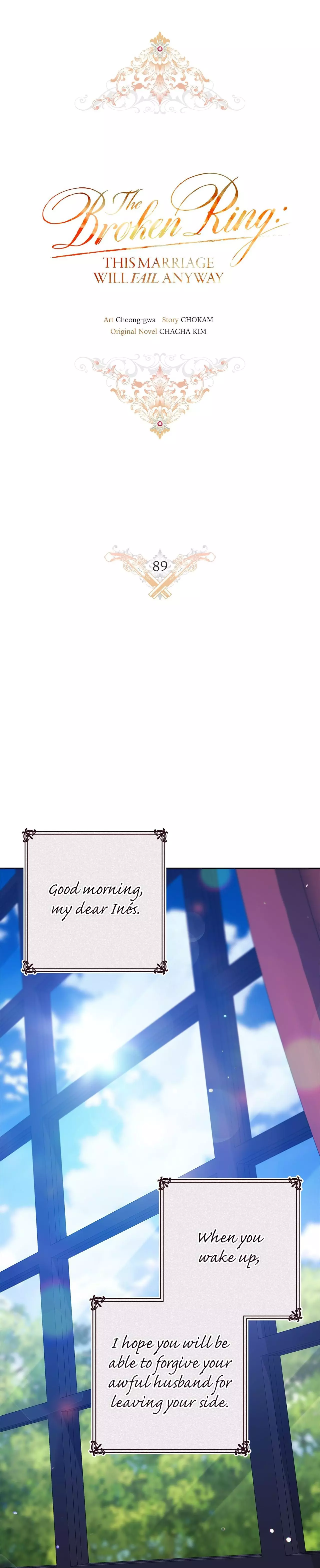 The Broken Ring: This Marriage Will Fail Anyway Chapter 89 page 7
