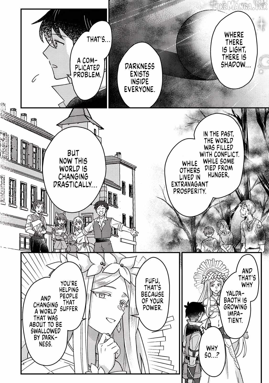 Revolution in production with the blessings of the gods - While living a leisurely, slow life in a corner of another world, somehow a diverse group of people gathered to form the strongest nation... Chapter 34.2 page 7