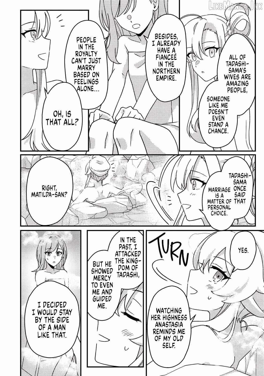 Revolution in production with the blessings of the gods - While living a leisurely, slow life in a corner of another world, somehow a diverse group of people gathered to form the strongest nation... Chapter 34.3 page 9