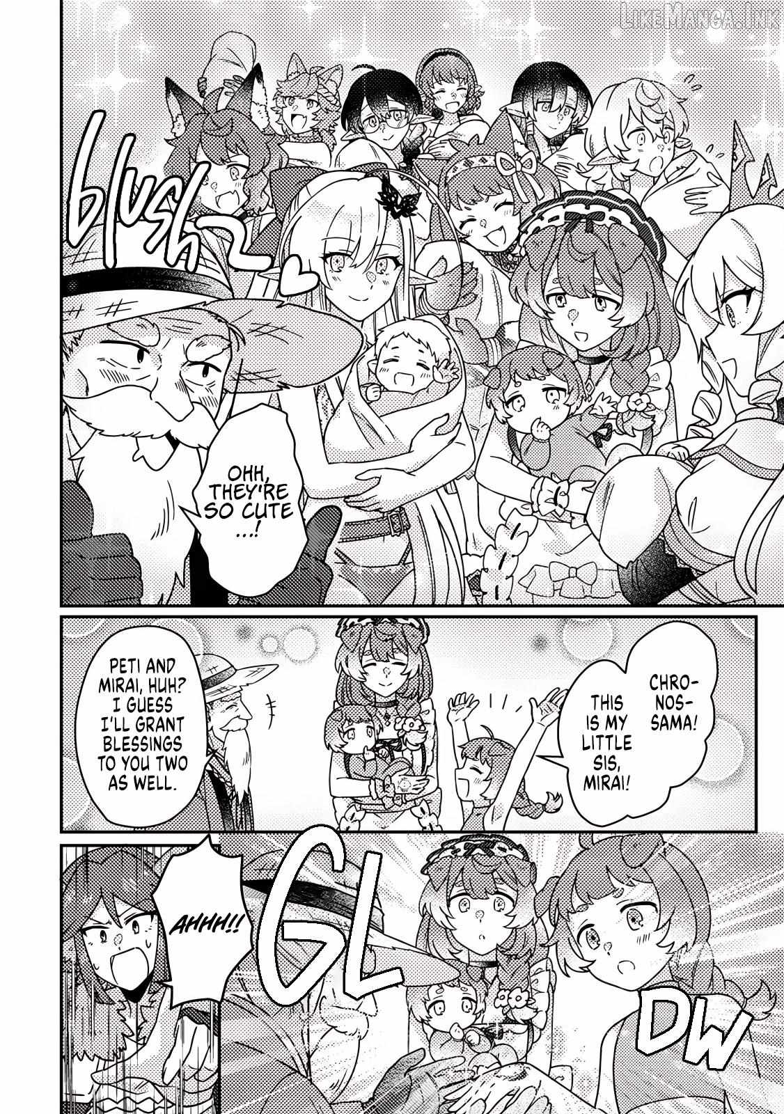 Revolution in production with the blessings of the gods - While living a leisurely, slow life in a corner of another world, somehow a diverse group of people gathered to form the strongest nation... Chapter 34.3 page 3
