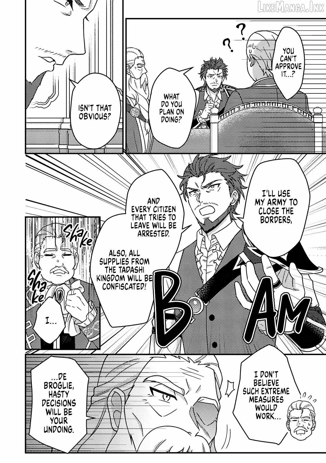Revolution in production with the blessings of the gods - While living a leisurely, slow life in a corner of another world, somehow a diverse group of people gathered to form the strongest nation... Chapter 35.1 page 9