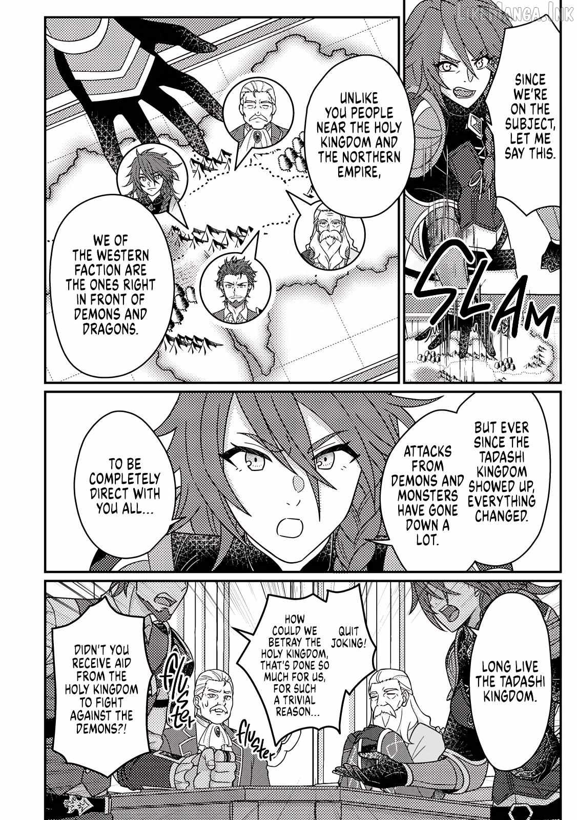 Revolution in production with the blessings of the gods - While living a leisurely, slow life in a corner of another world, somehow a diverse group of people gathered to form the strongest nation... Chapter 35.1 page 5