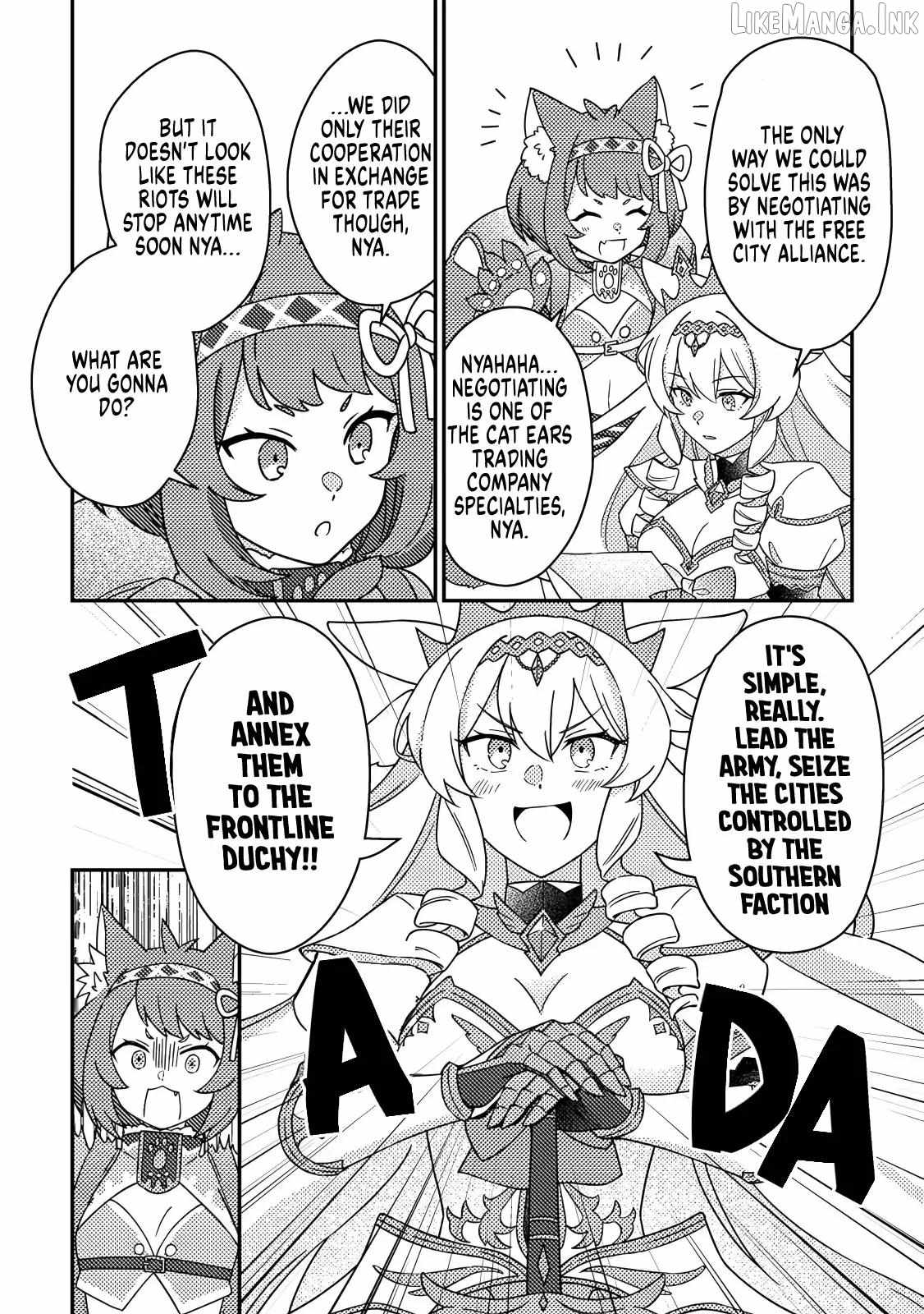 Revolution in production with the blessings of the gods - While living a leisurely, slow life in a corner of another world, somehow a diverse group of people gathered to form the strongest nation... Chapter 35.2 page 9