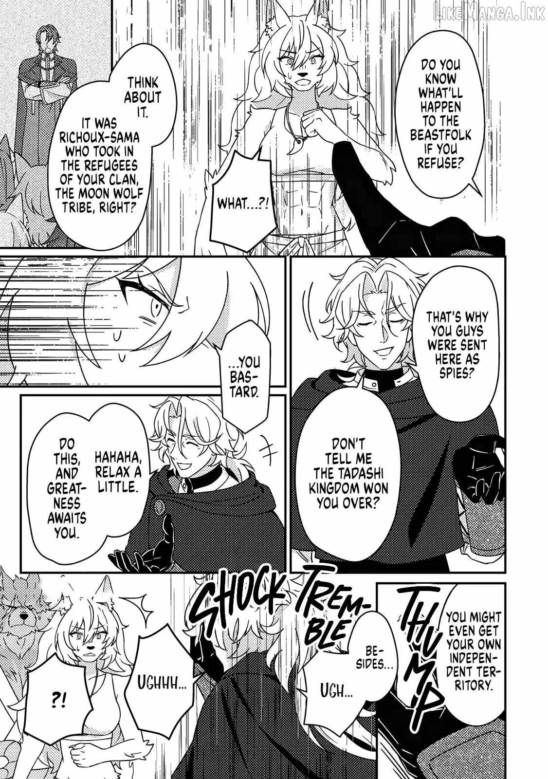 Revolution in production with the blessings of the gods - While living a leisurely, slow life in a corner of another world, somehow a diverse group of people gathered to form the strongest nation... Chapter 35.3 page 8