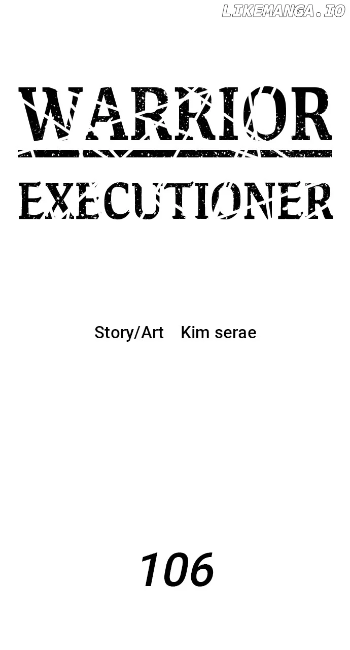 Warrior Executioner Chapter 106 page 1