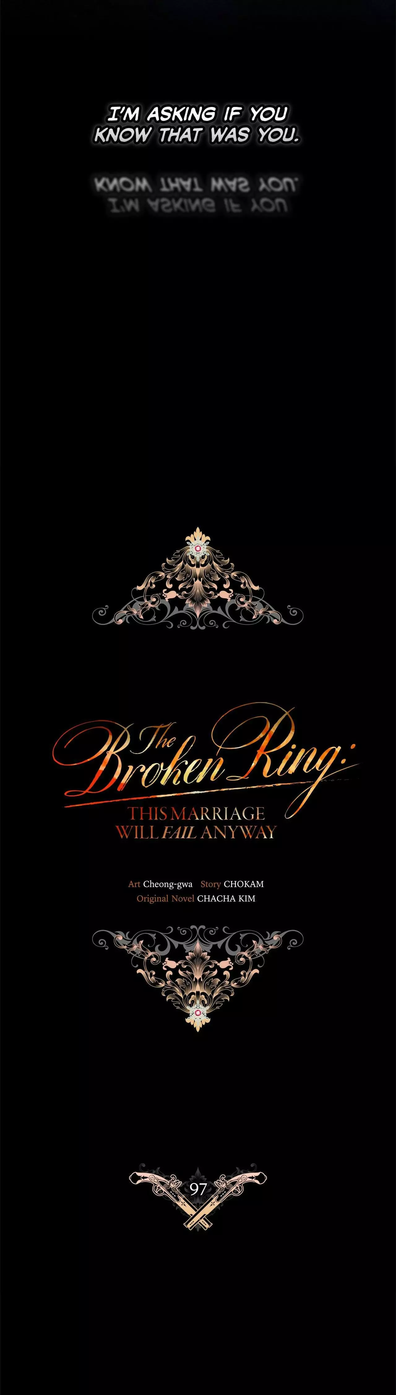 The Broken Ring: This Marriage Will Fail Anyway Chapter 100 page 26