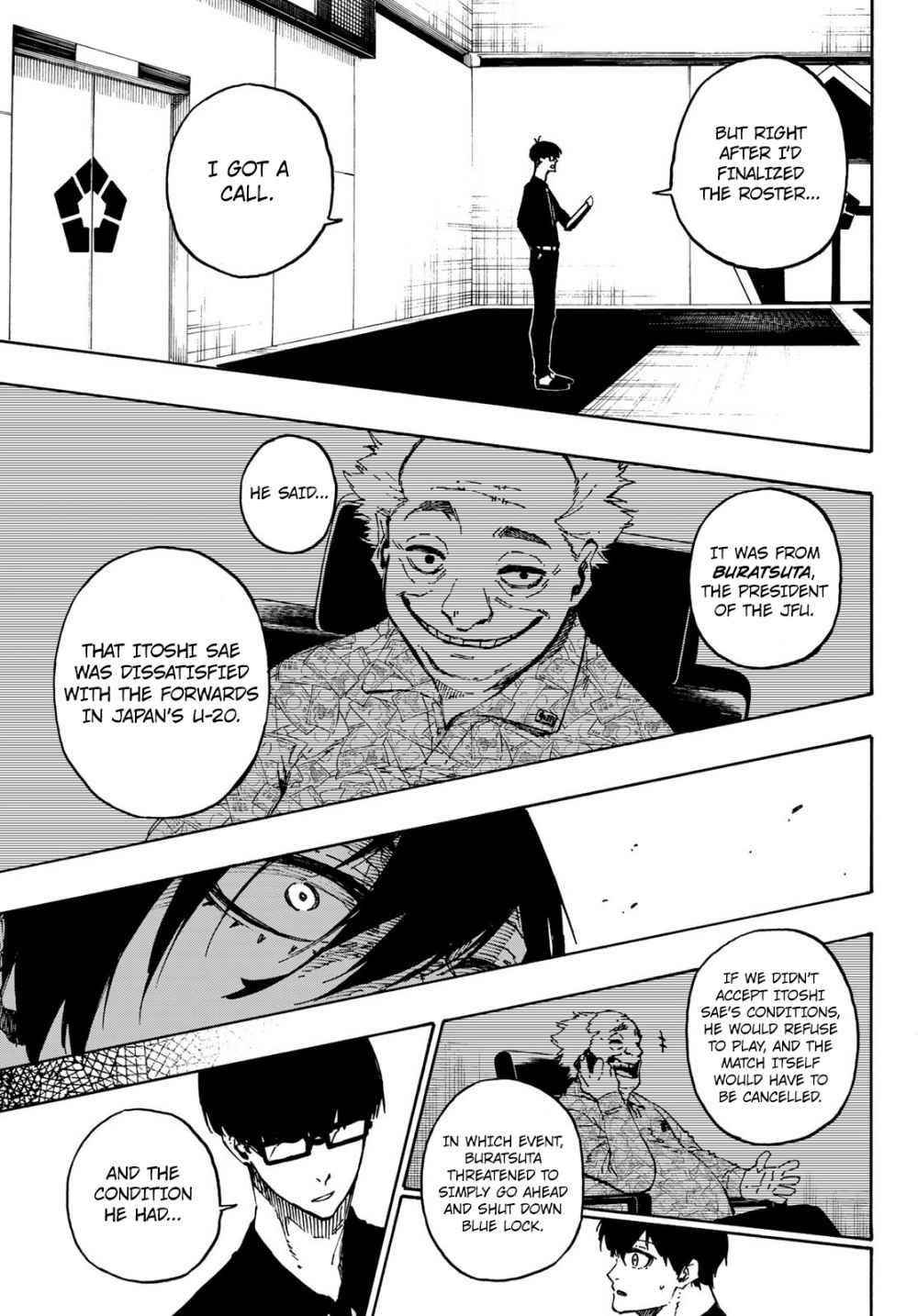 Blue Lock Chapter 109 page 8