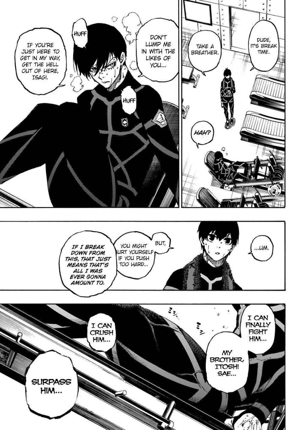 Blue Lock Chapter 110 page 15