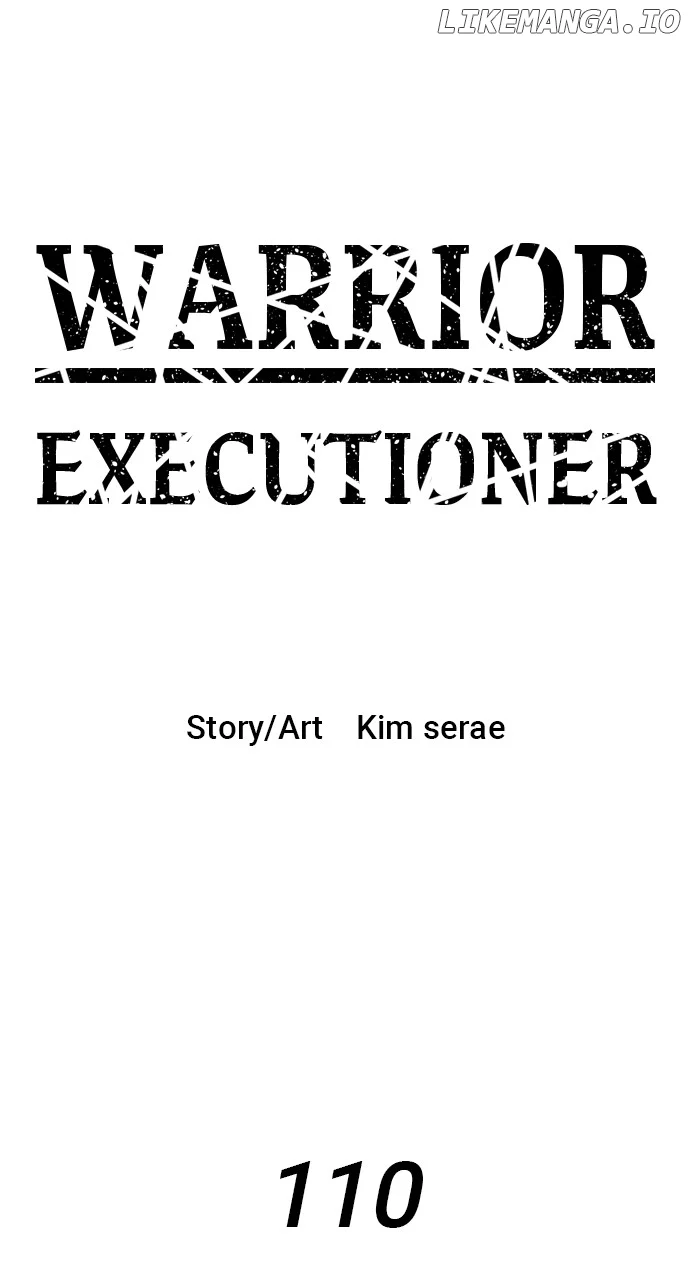 Warrior Executioner Chapter 110 page 1