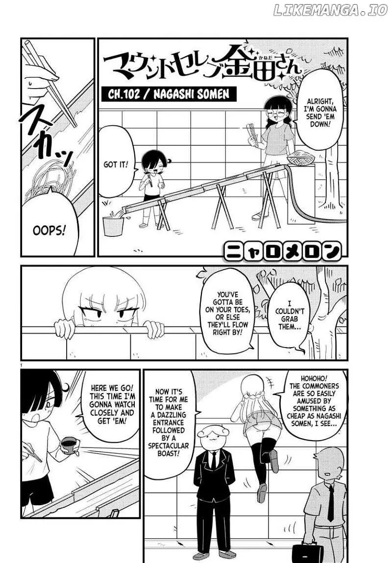 Mount Celeb Kaneda-San Chapter 102 page 1