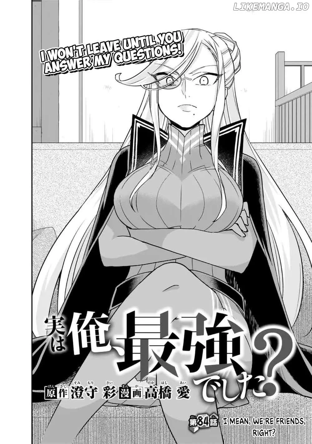 Jitsu wa Ore, Saikyou deshita? Chapter 84 page 2