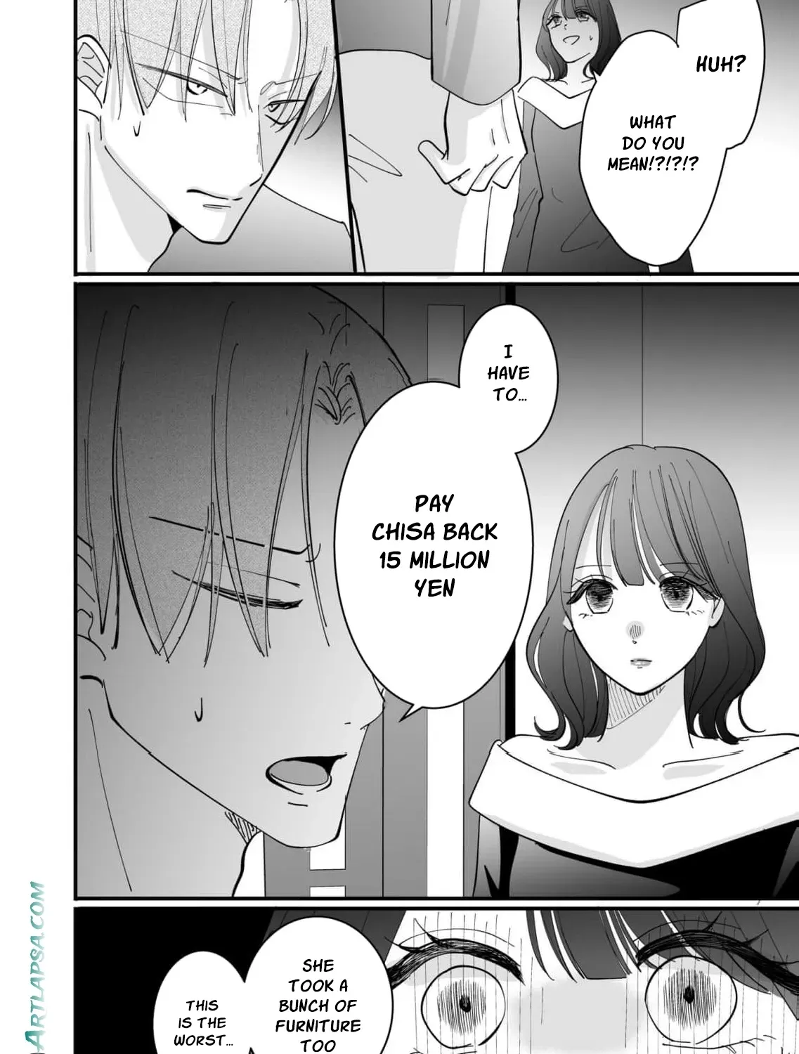 Proposal wa Fukushuu no Ato de ~Saijoukai no Onzoushi wa Ochita Hanayome ni Ai o Chikau~ Chapter 4 page 47
