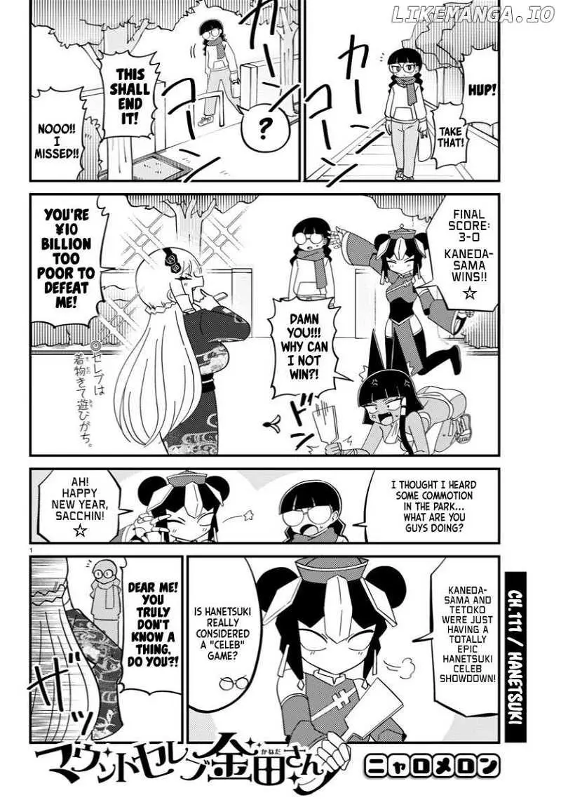 Mount Celeb Kaneda-San Chapter 111 page 1