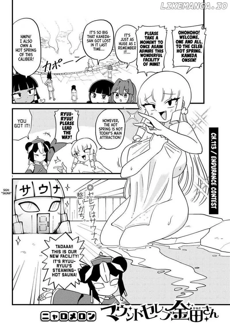 Mount Celeb Kaneda-San Chapter 113 page 1