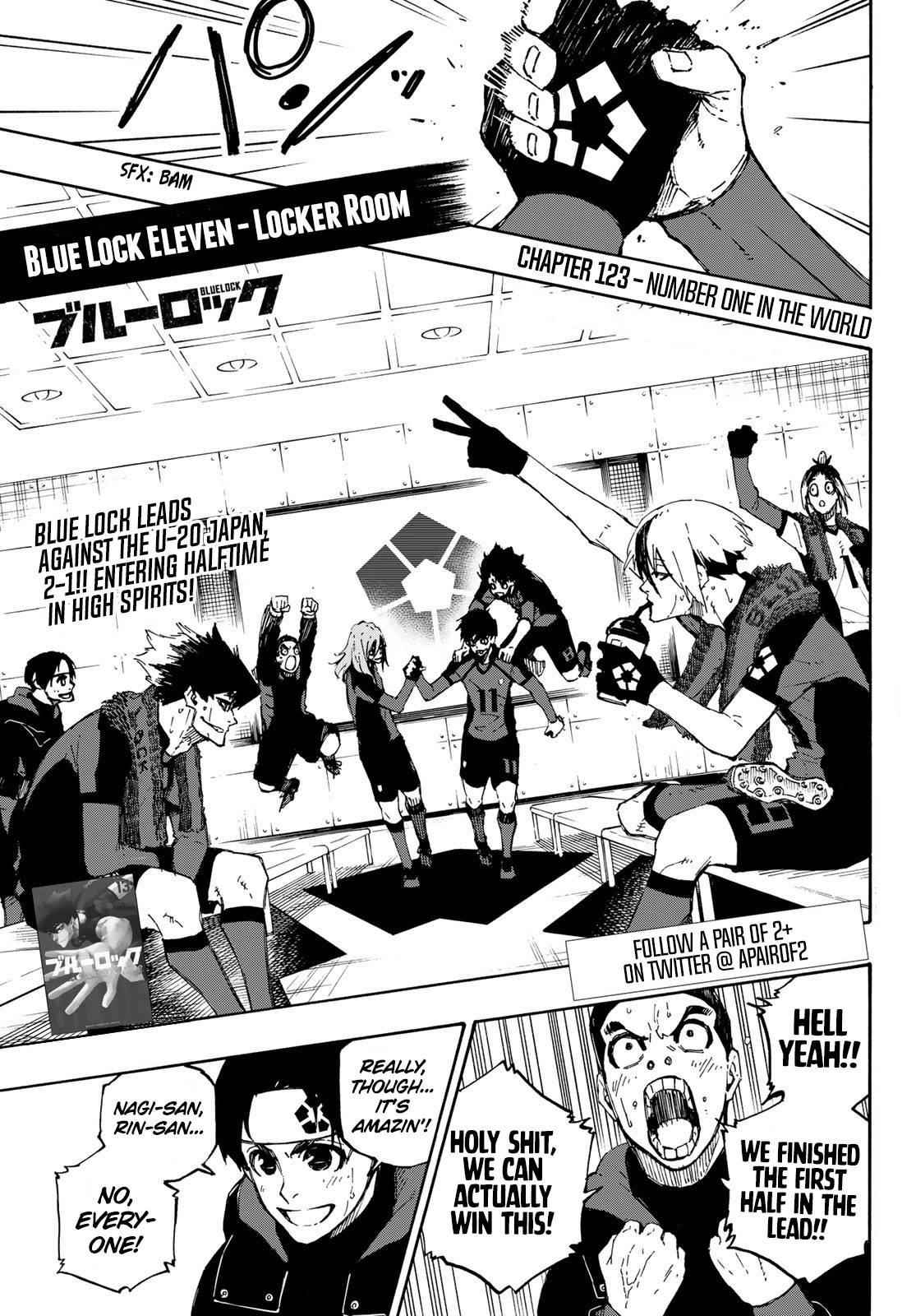 Blue Lock Chapter 123 page 2