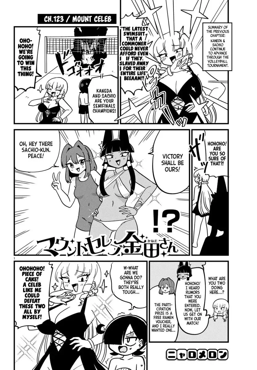 Mount Celeb Kaneda-San Chapter 123 page 1