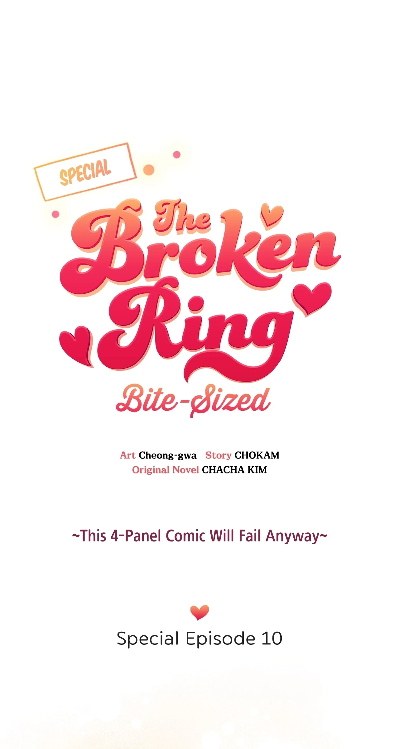 The Broken Ring: This Marriage Will Fail Anyway Chapter 124 page 1