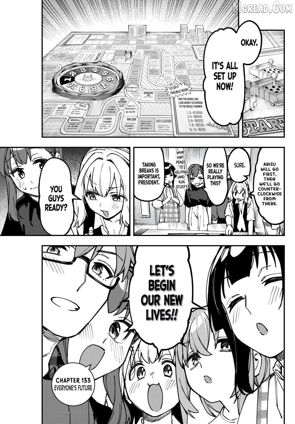 Seitokai ni mo Ana wa Aru! Chapter 133 page 3