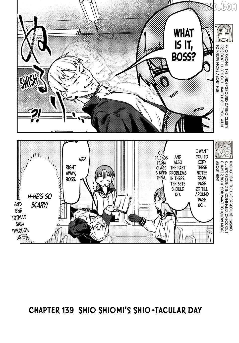 Seitokai ni mo Ana wa Aru! Chapter 139 page 2