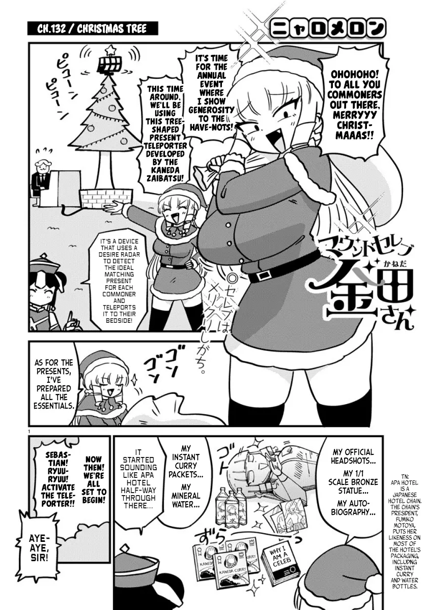 Mount Celeb Kaneda-San Chapter 132 page 1