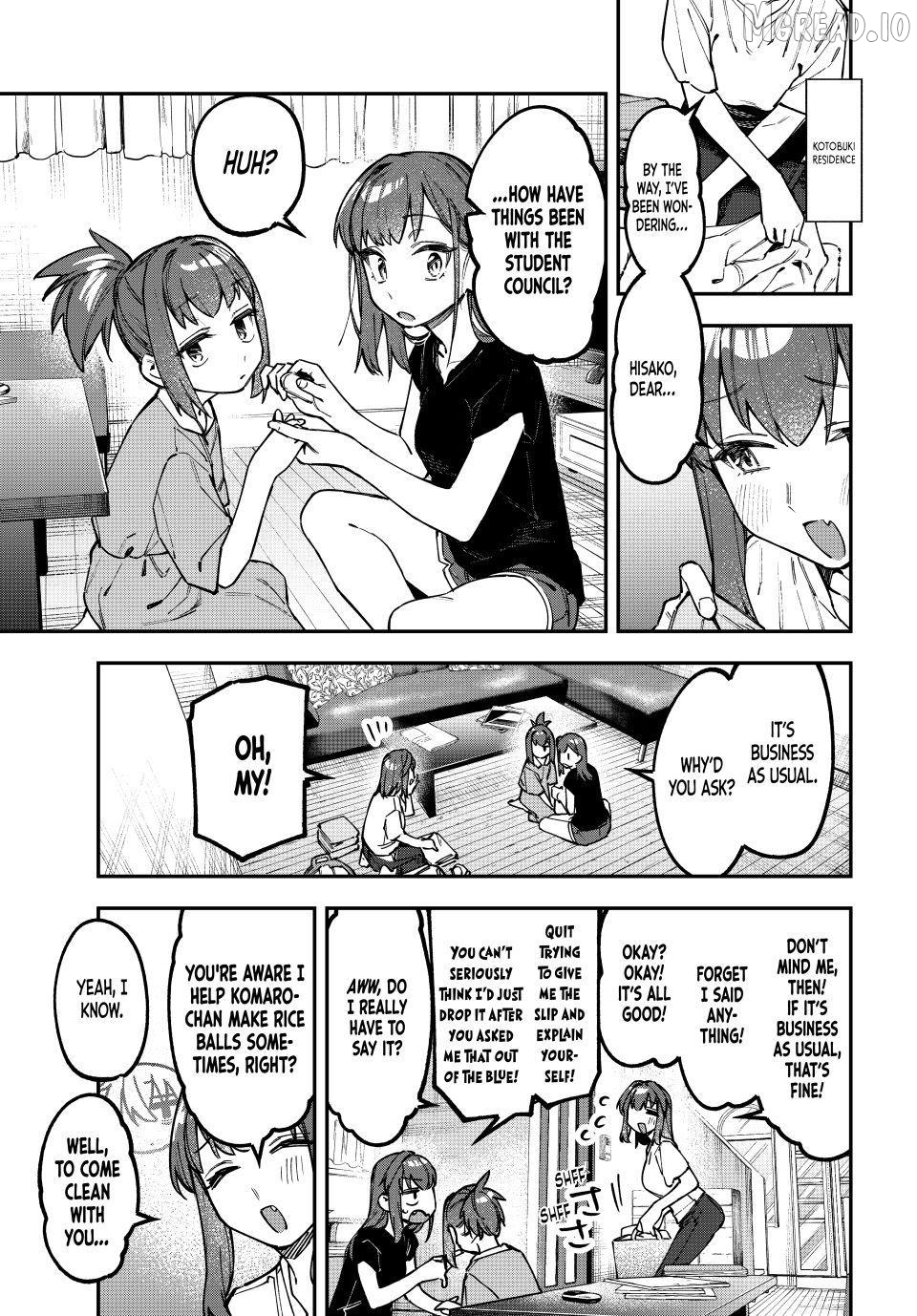 Seitokai ni mo Ana wa Aru! Chapter 142 page 1