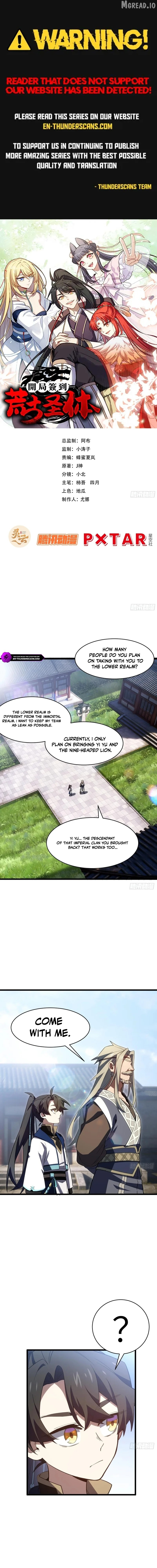 Start by signing in and obtaining the Ancient Divine Body Chapter 147 page 1