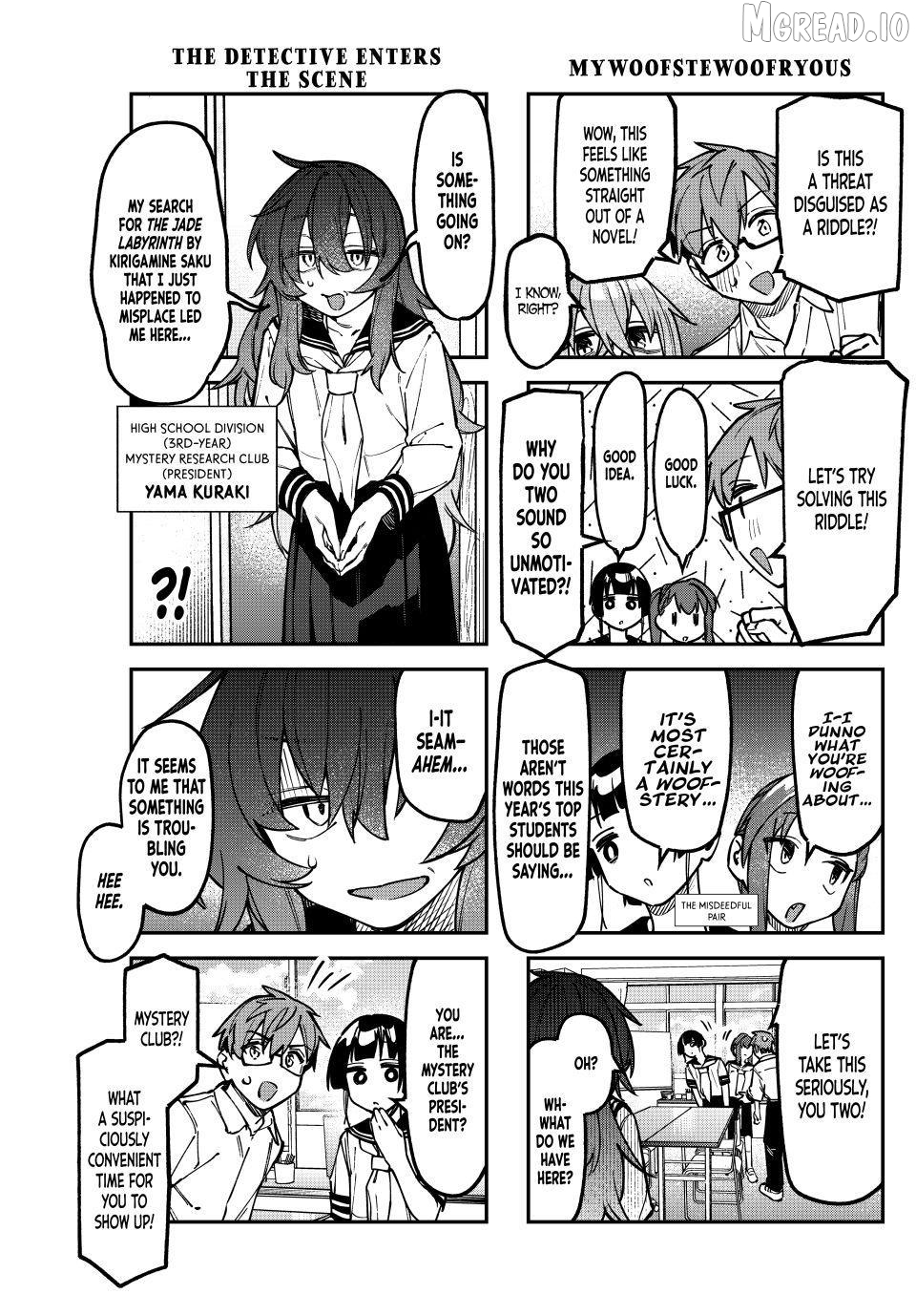 Seitokai ni mo Ana wa Aru! Chapter 144 page 3