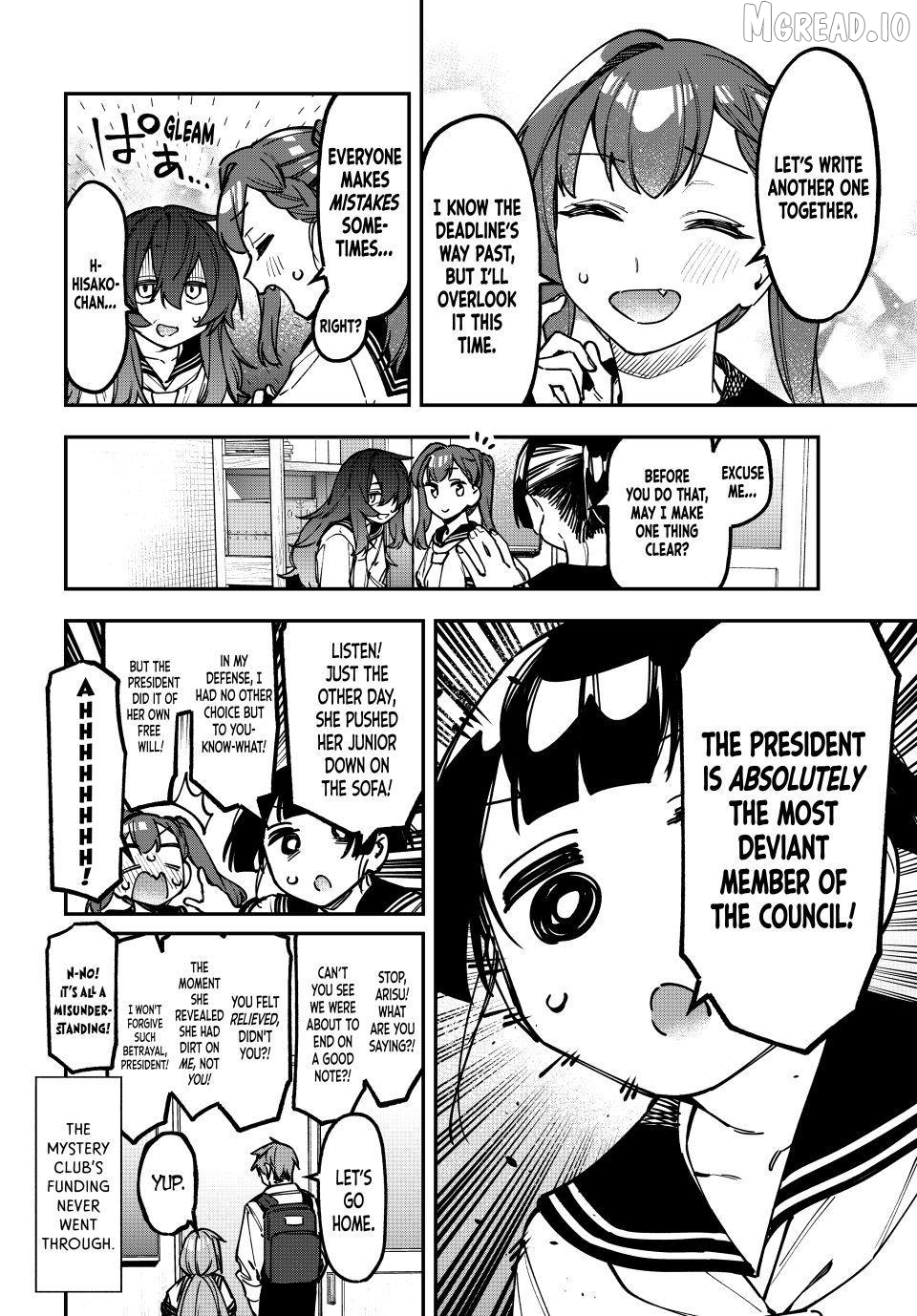 Seitokai ni mo Ana wa Aru! Chapter 144 page 8