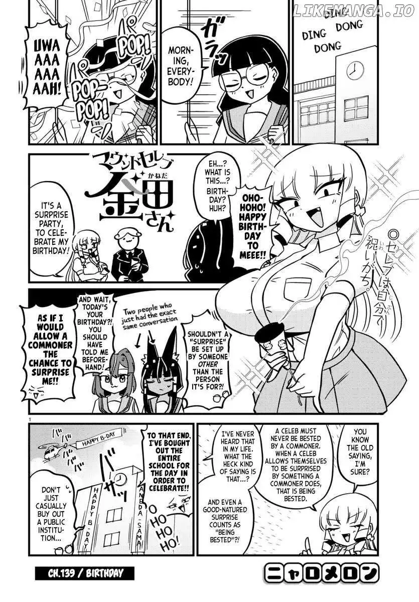 Mount Celeb Kaneda-San Chapter 139 page 2