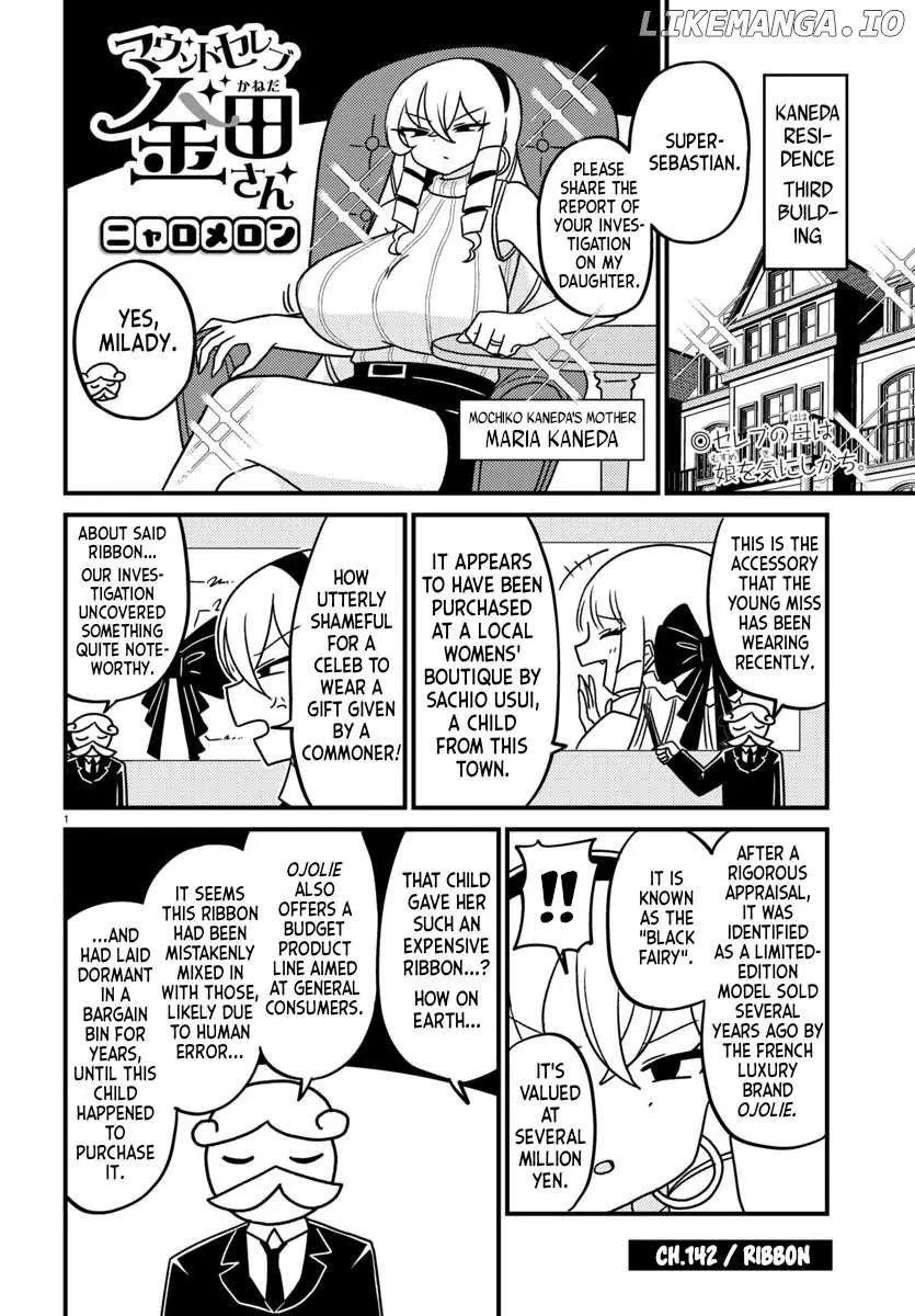 Mount Celeb Kaneda-San Chapter 142 page 1