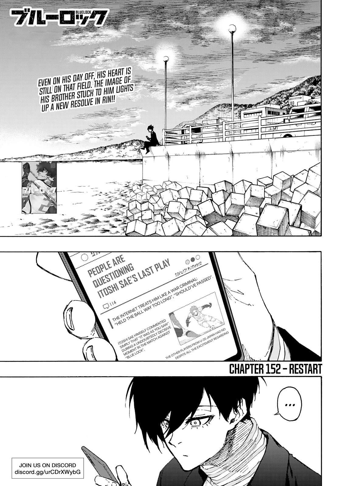Blue Lock Chapter 152 page 2
