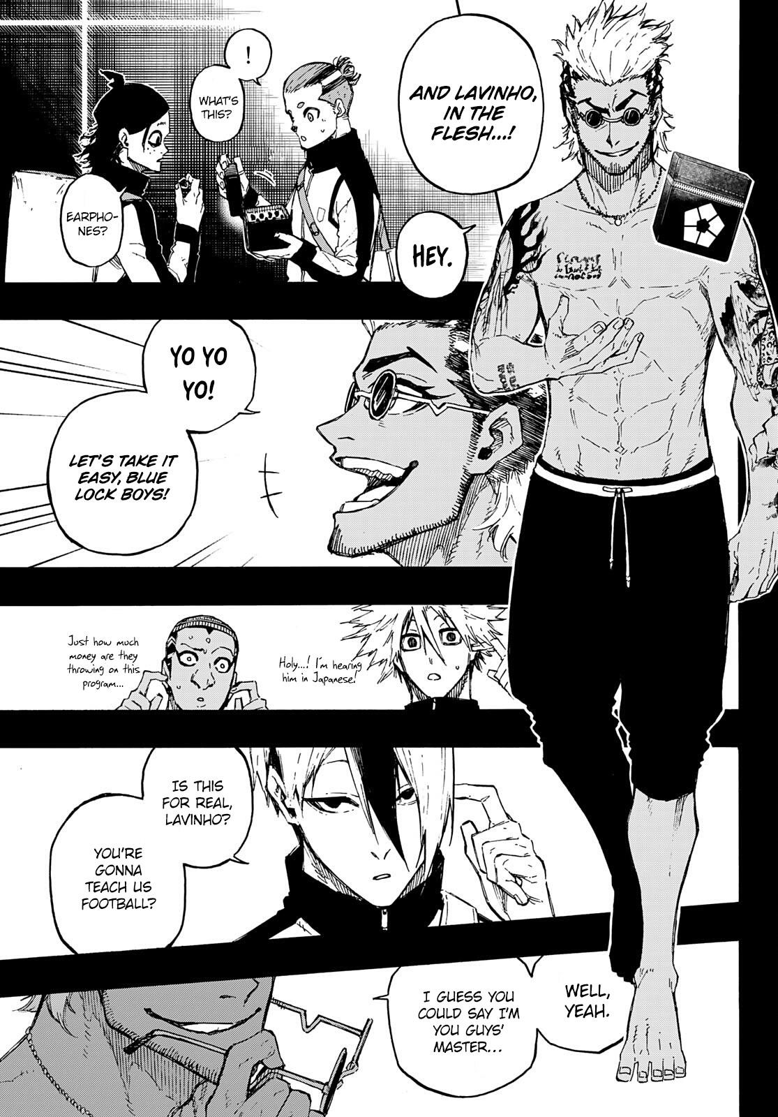 Blue Lock Chapter 160 page 4