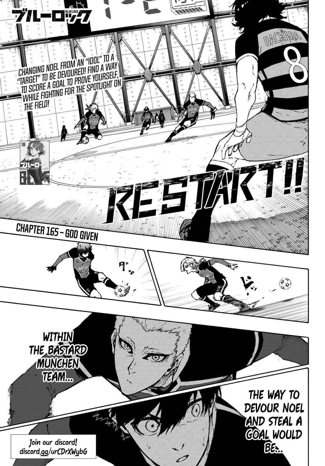Blue Lock Chapter 165 page 2