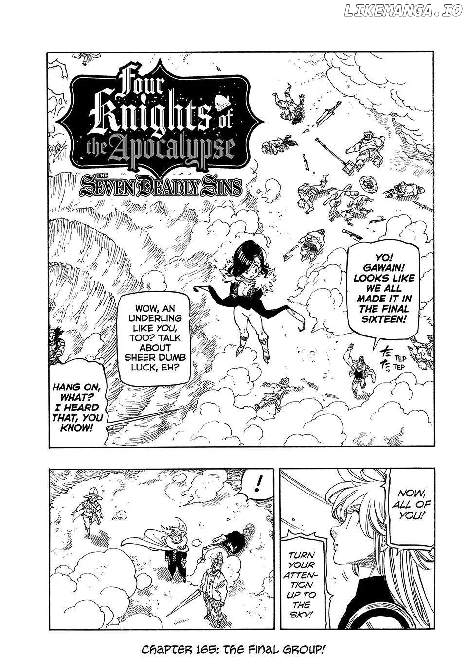 The Four Knights of the Apocalypse Chapter 165 page 1