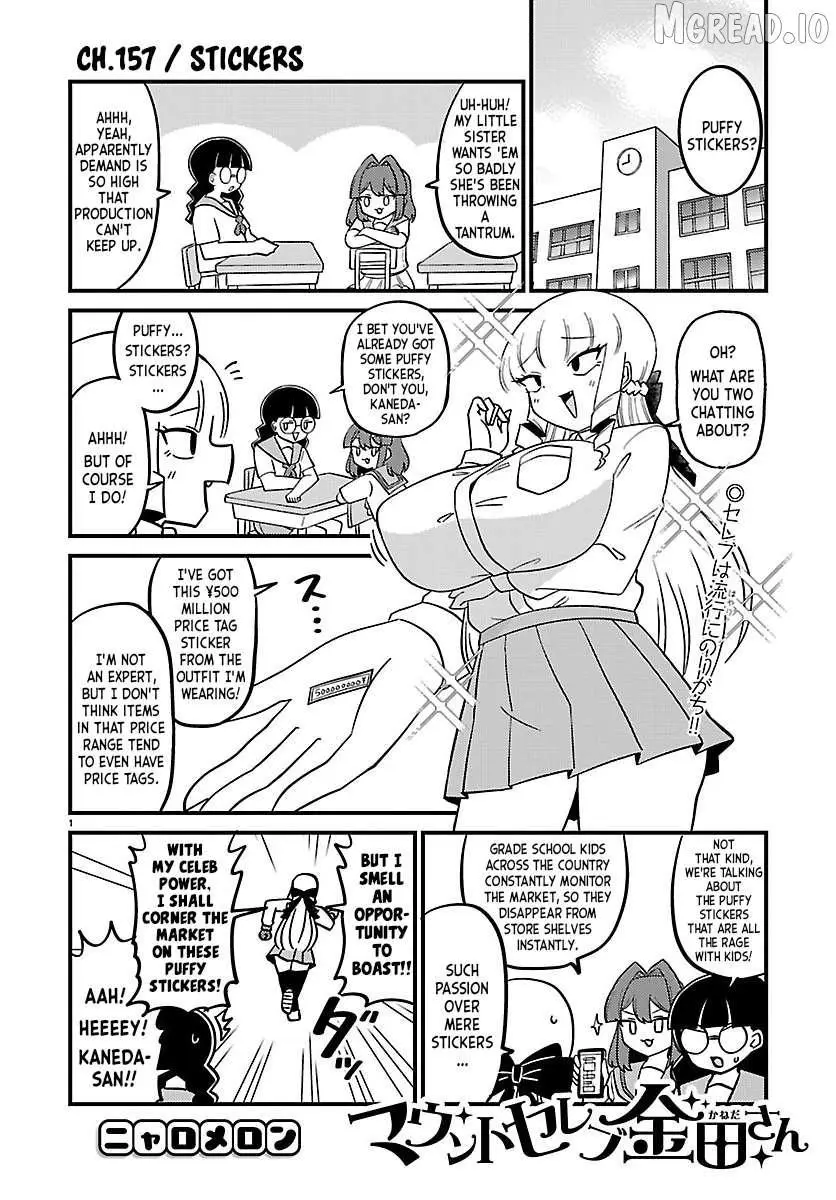 Mount Celeb Kaneda-San Chapter 157 page 1