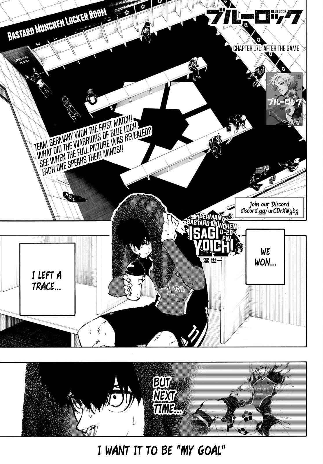 Blue Lock Chapter 171 page 2