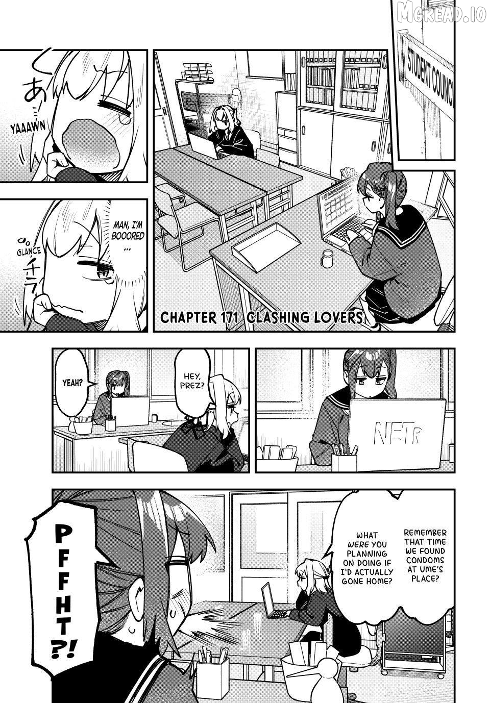 Seitokai ni mo Ana wa Aru! Chapter 171 page 1