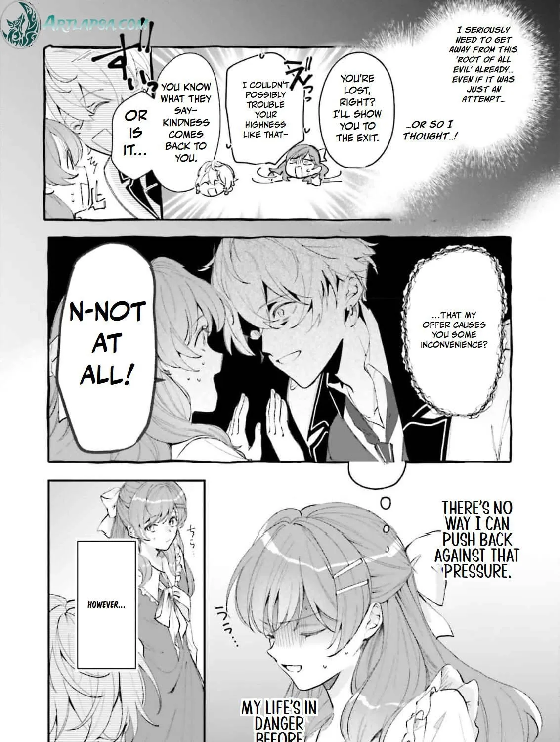 Shitaiyaku Reijo ni Tensei Shitara Kuromaku Oji ni Shuchaku sare Chaimashita Chapter 2 page 11